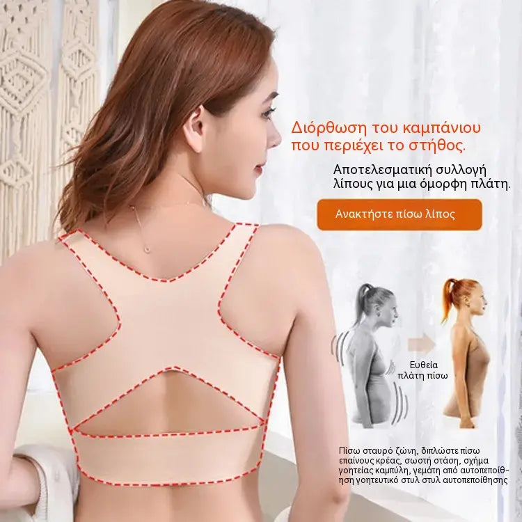ΤΕΛΕΥΤΑΙΑ ΗΜΕΡΑ ΕΚΠΤΩΣΕΙΣ - 60% ΕΚΠΤΩΣΗ Σουτιέν Easy Front-Close Cross Back με Διόρθωση Στάσης και Ασύρματο Σουτιέν Πλήρους Υποστήριξης και Άνεσης