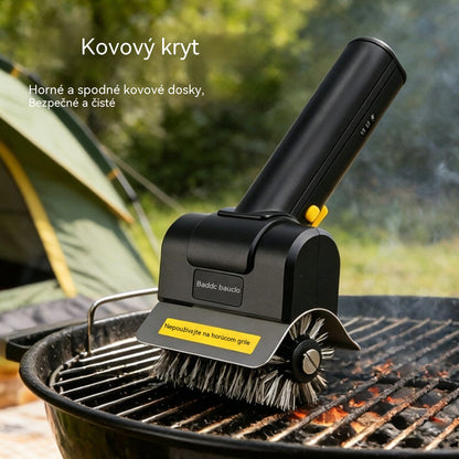 🔋🧹 Čistiaca kefa na elektrický gril – lítiová batéria, multifunkčná a ľahko použiteľná 🔥🍖