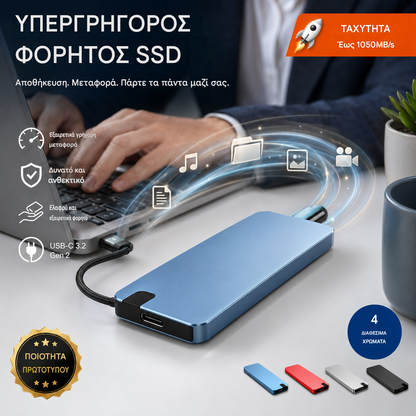 【8TB】⚡ Πολυλειτουργικός σκληρός δίσκος USB 3.0 υψηλής ταχύτητας | Γρήγορη μεταφορά, ευρεία συμβατότητα, αποθήκευση χωρίς προβλήματα 💻📦
