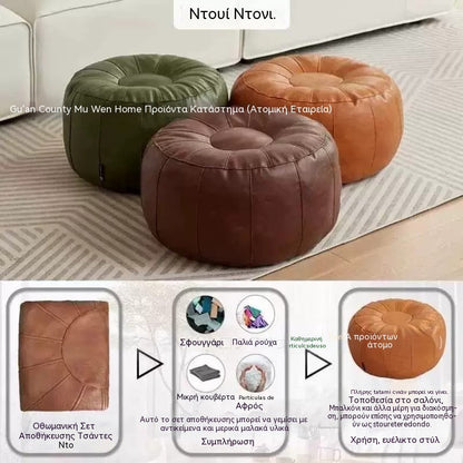 🛋️Σκαμπό Αποθήκευσης Μεταχειρισμένων Ρούχων – Αδιάβροχο συνθετικό υλικό, εξοικονομεί χώρο και είναι εύκολο στη μεταφορά. 50% έκπτωση! ✨
