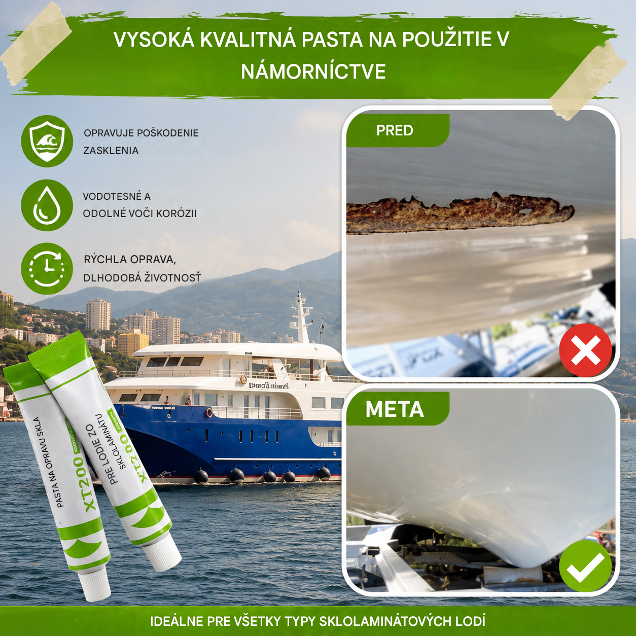 🚤🚗【5 položiek】Rýchlo pôsobiaci gél na škrabance a tmel na praskliny