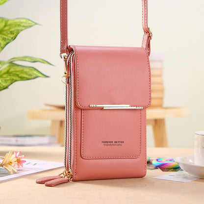 📱👛🔥Καυτές πωλήσεις! 49% ΕΚΠΤΩΣΗ -🎁Γυναικεία τσάντα χιαστί για τηλέφωνο με οθόνη αφής🤩