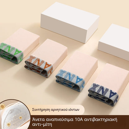 【Σετ 4 τεμαχίων】Ανδρικά αθλητικά εσώρουχα που στεγνώνουν γρήγορα και αναπνέουν, μέγεθος 10A.