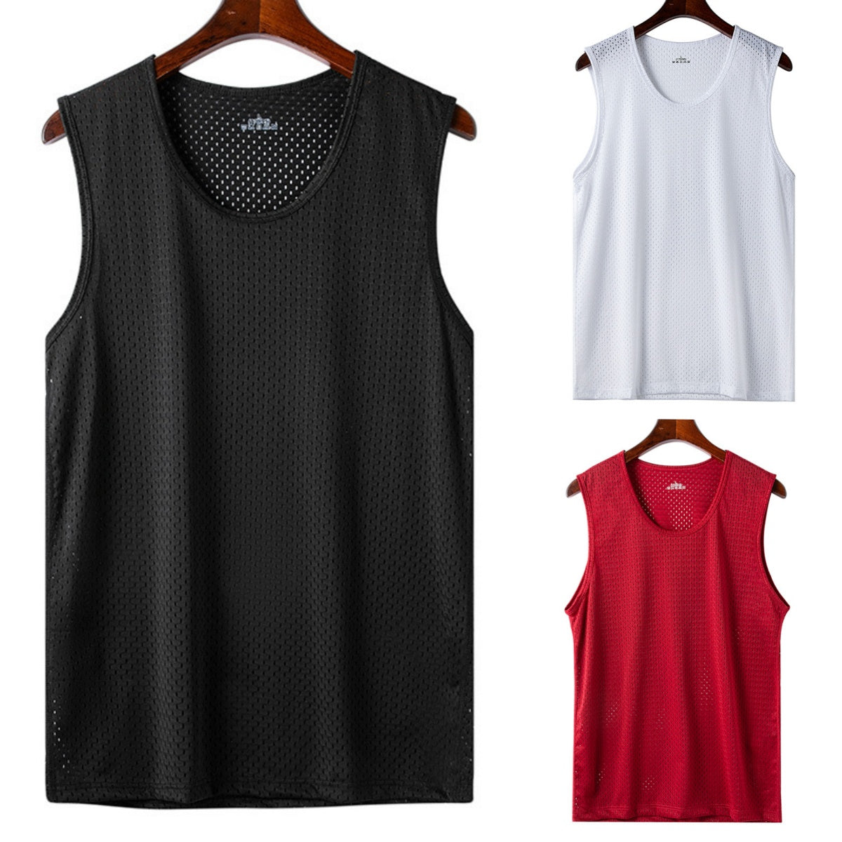 👕【Σετ τριών τεμαχίων】Ανδρικά casual κοντομάνικα μπλουζάκια, κατασκευασμένα από δροσερό μεταξωτό ύφασμα ✅ Ελαφριά, αναπνεύσιμα και στεγνώνουν γρήγορα