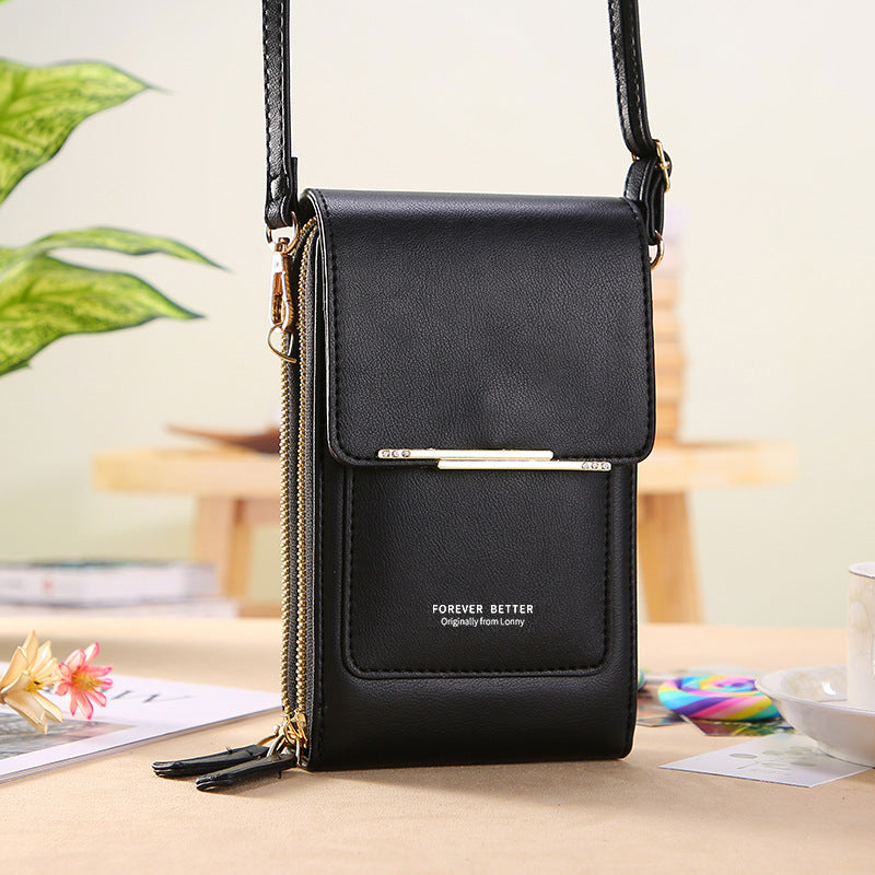 📱👛🔥Καυτές πωλήσεις! 49% ΕΚΠΤΩΣΗ -🎁Γυναικεία τσάντα χιαστί για τηλέφωνο με οθόνη αφής🤩