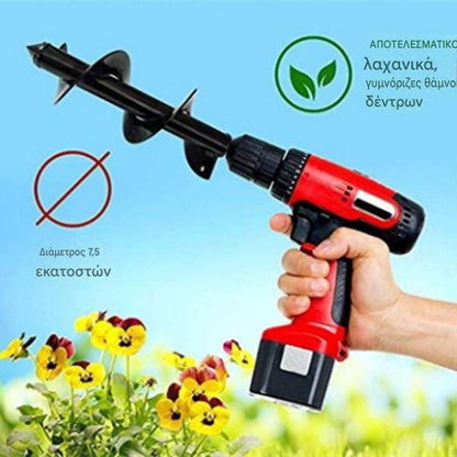 🌱 Εργαλεία κηπουρικής: Σπειροειδής τσάπα κηπουρικής