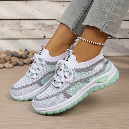 ✨👟【36-53】Γυναικεία παπούτσια casual με κορδόνια, αναπνεύσιμα και mesh✨