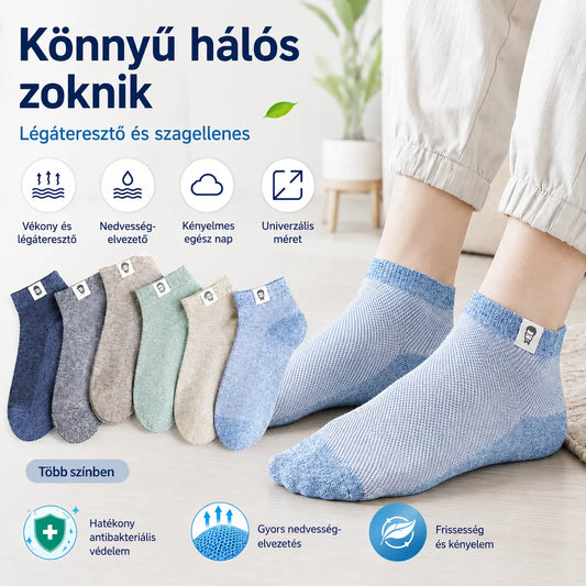 🔥⚡🧦Légzős, antibakteriális és szagálló férfi zokni