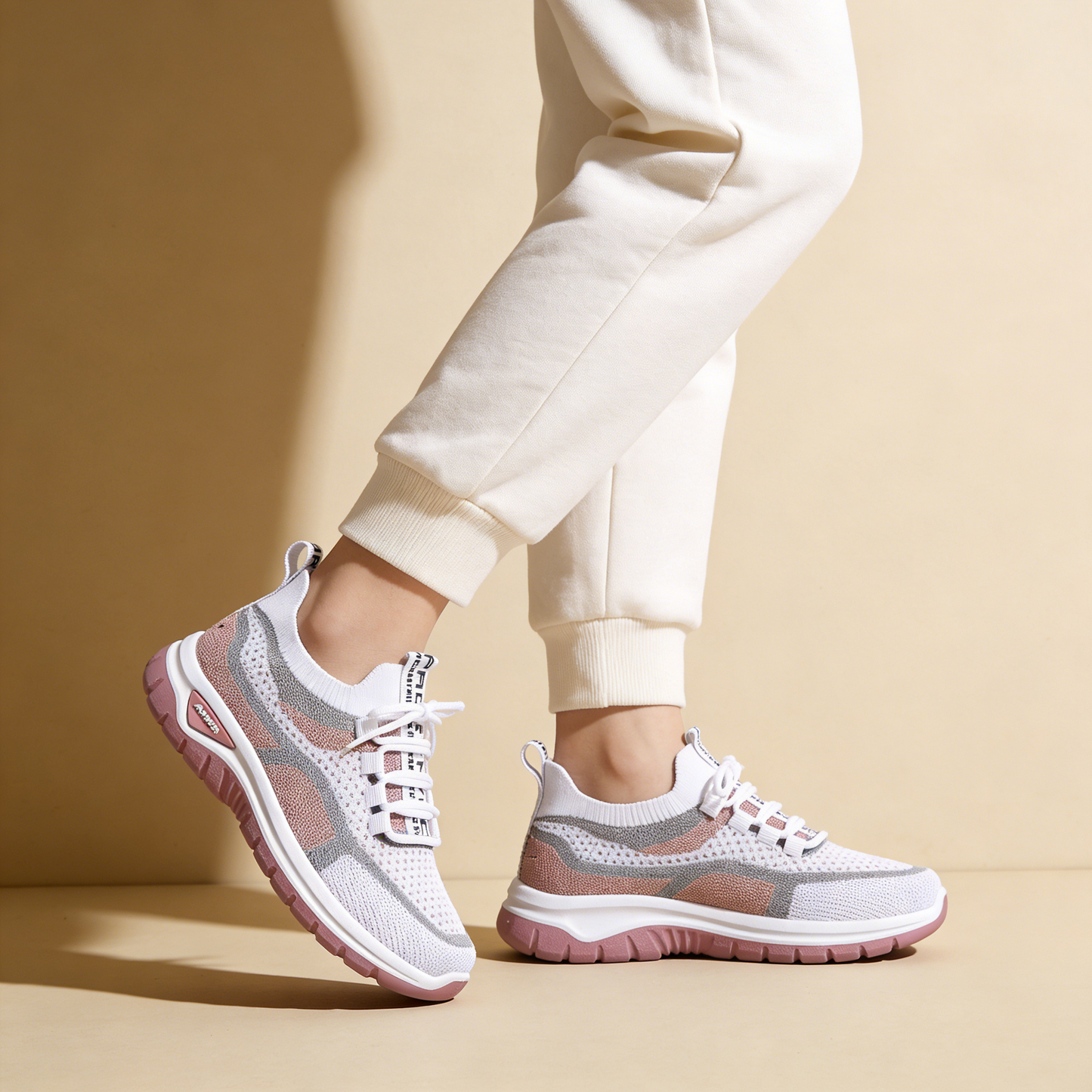 ✨👟【36-53】Γυναικεία παπούτσια casual με κορδόνια, αναπνεύσιμα και mesh✨