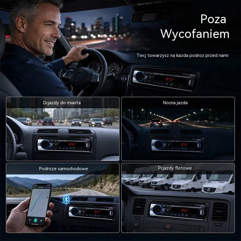 🎵Bluetooth autorádio, autorádio Supersonic – užijte si bezdrátový vysoce věrný zvuk při každé jízdě.