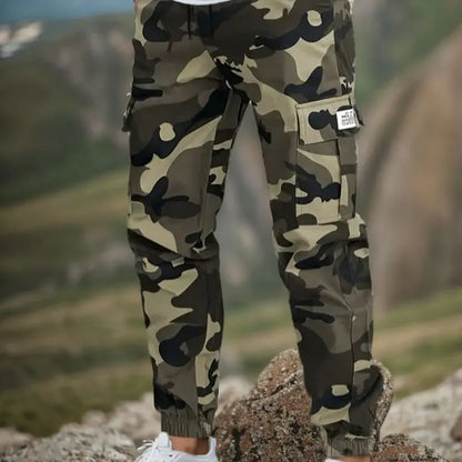 🛠️ 60 % POPUST! 👖 Trpežne taktične delovne hlače - mešanica najlona in bombaža, veliko funkcionalnih žepov, idealne za delo na prostem 🌲