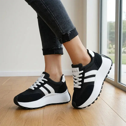 【35-45】👟Velike tenisice na platformi s debelim potplatom – ležerne cipele za žene koje žele povećati visinu