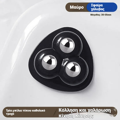 🔥Αγοράστε 10 τεμάχια και λάβετε 10 δωρεάν🔥🌟Περιστρεφόμενη τροχαλία 360° με χωρητικότητα φορτίου, τροχαλία γενικής χρήσης για οικιακή χρήση✅
