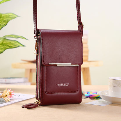 📱👛🔥Καυτές πωλήσεις! 49% ΕΚΠΤΩΣΗ -🎁Γυναικεία τσάντα χιαστί για τηλέφωνο με οθόνη αφής🤩