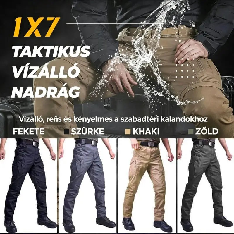 Modernizované nepromokavé taktické vojenské kalhoty