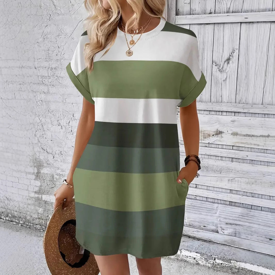 【S-5XL】👗 Νέο φόρεμα μόδας, κλασικό σχέδιο, κομψό και απλό
