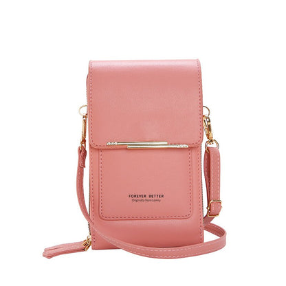 📱👛🔥Καυτές πωλήσεις! 49% ΕΚΠΤΩΣΗ -🎁Γυναικεία τσάντα χιαστί για τηλέφωνο με οθόνη αφής🤩