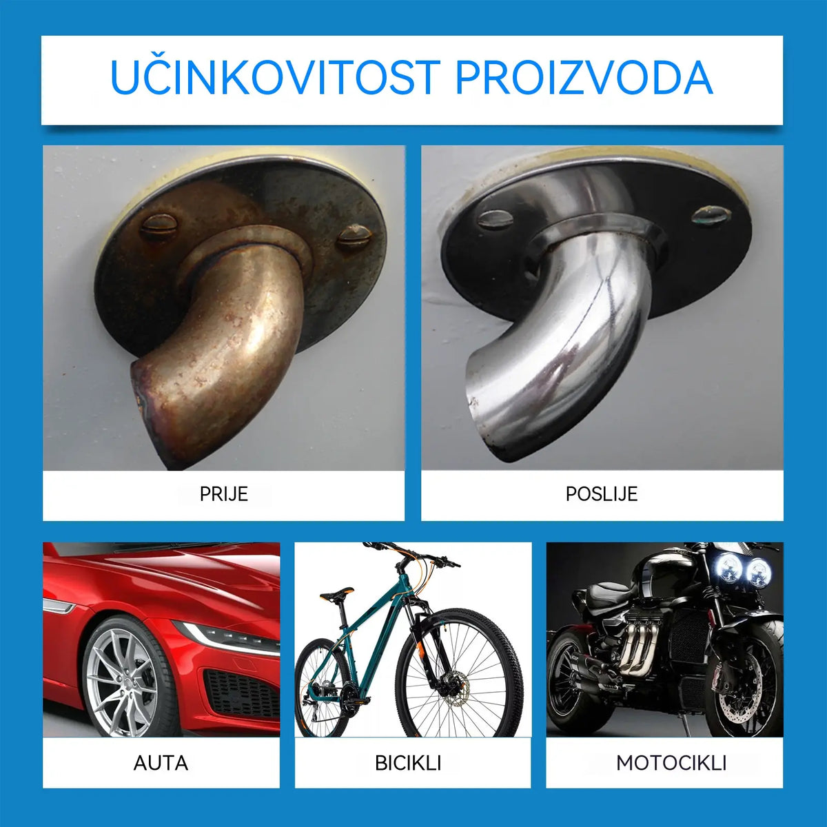 【2 komada za 25 eura】🔥 Višenamjenski sprej za uklanjanje hrđe — Uklonite hrđu trenutačno i učinite da metal izgleda kao nov! 🛠️ Idealno za naplatke, alat, lance i još mnogo toga. 💪🚗