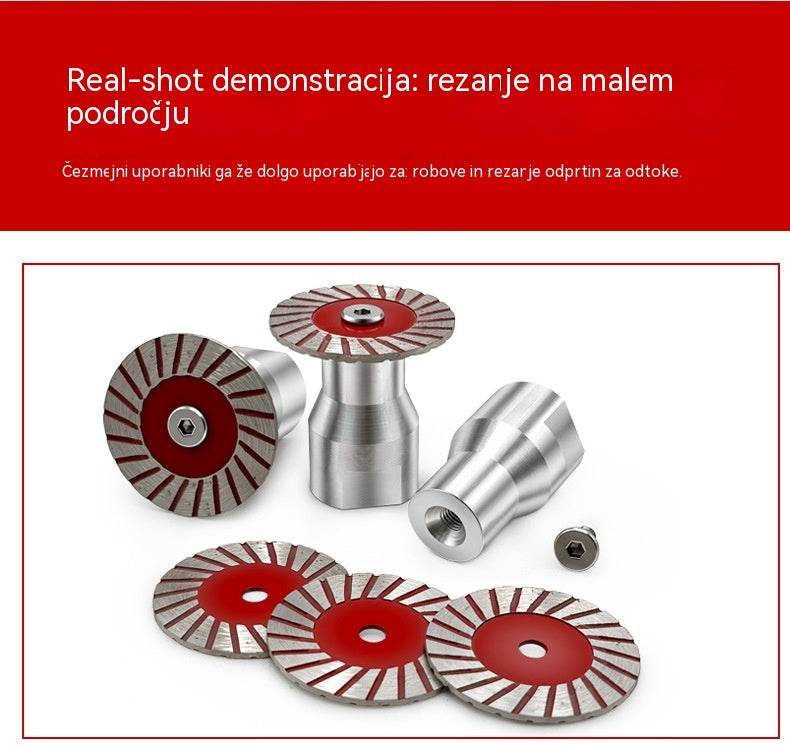 Diamantne rezalne plošče (4 kosi)