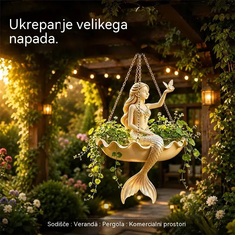 ✨ Spremenite svoj vrt v pravljico! Dekorativni viseči sadilnik z umetniškim, pravljičnim dizajnom! 🌸🧚‍♀️