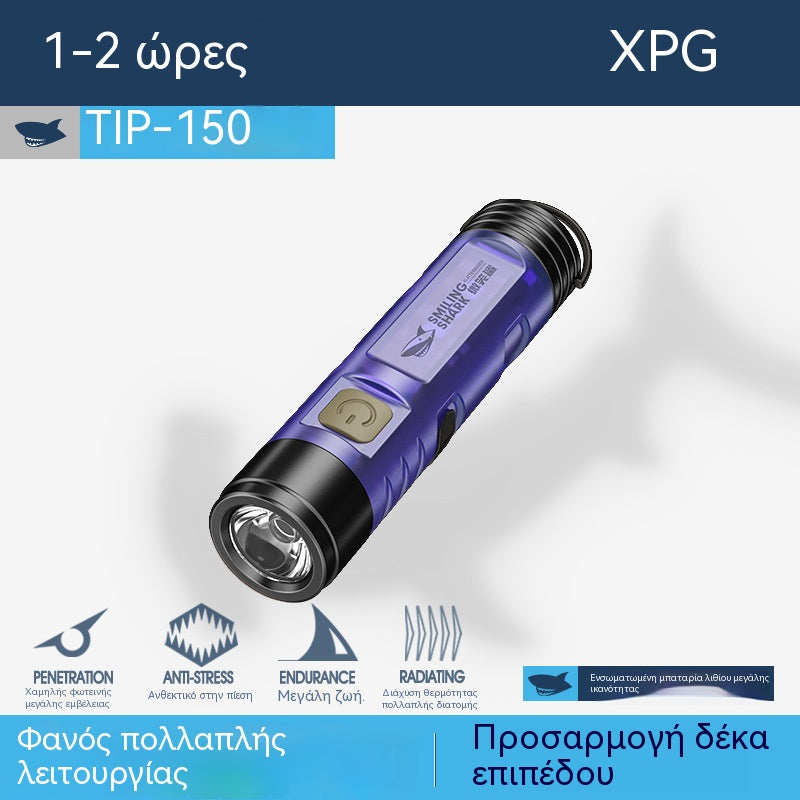 🔥Αγοράστε 1 και πάρτε 1 δωρεάν🔥🔦✨Φορητός μίνι φακός με μαγνητική φόρτιση, δυνατό φως και μεγάλη διάρκεια ζωής μπαταρίας